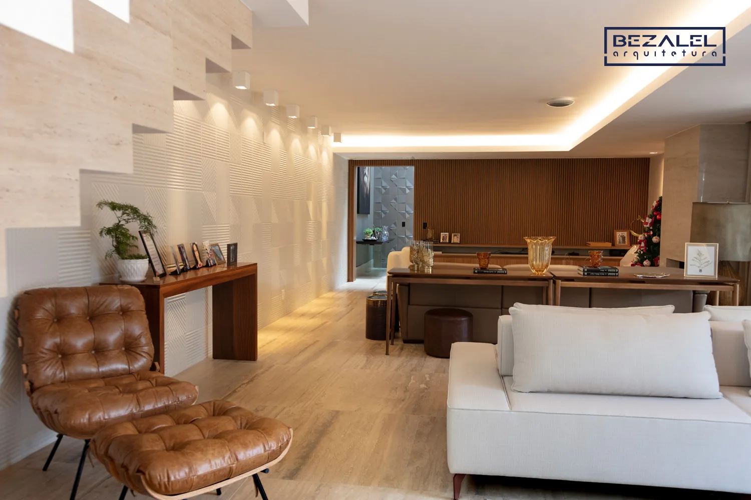 Living da Casa di Lago Sul